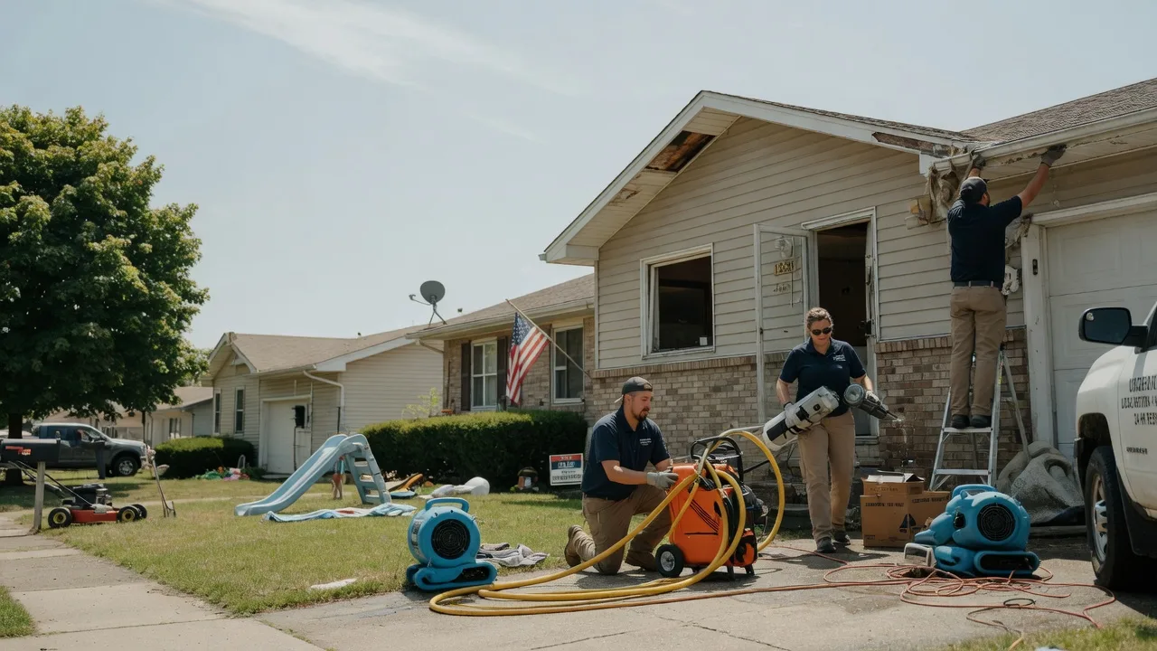 Water Damage Restoration in Paola, KS near me